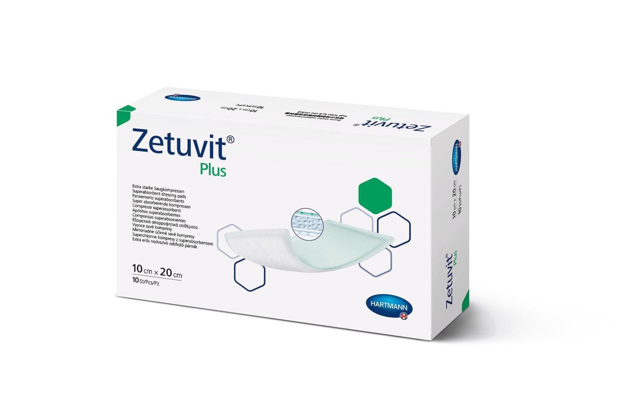 Пов'язка сорбційна Zetuvit Plus 10х20 см 1 шт. - фото 2