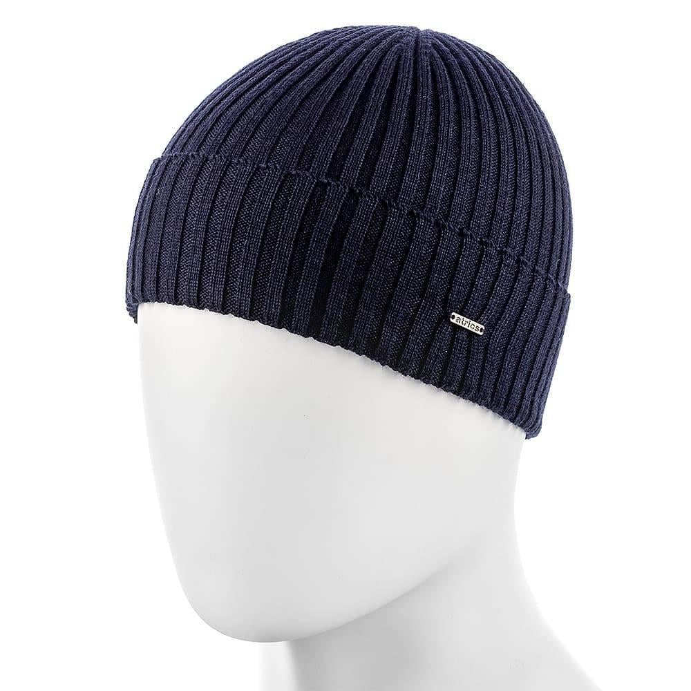 Шапка мужская Atrics MH652 р. 56-59 Синий (1464481027)