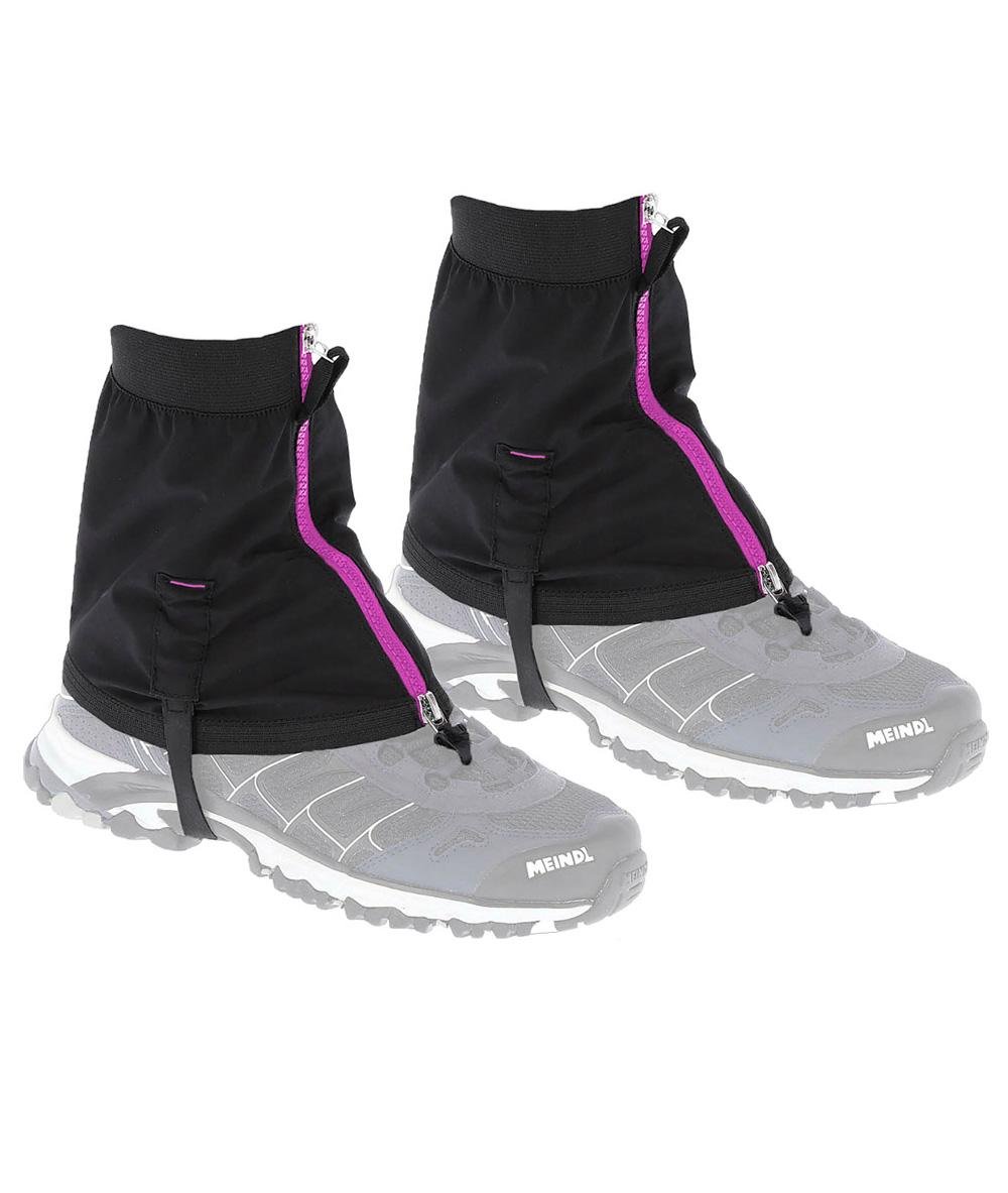 Бахилы туристические Viking Trivor Gaiters S Black/Pink (850/21/4523-S) - фото 1