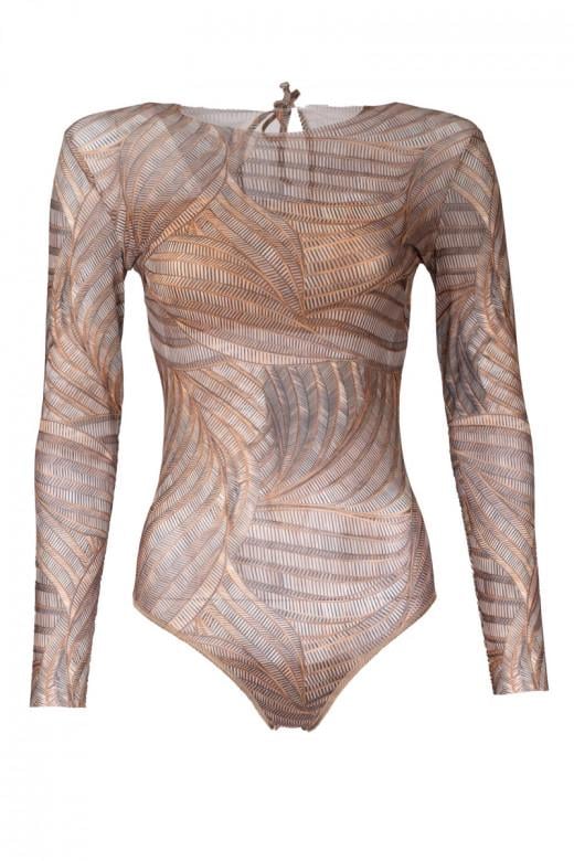 Купальник умный Bip Bip S Бежевый (Zuma-26B-Bamboo)