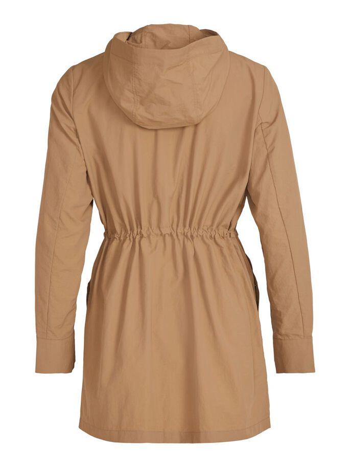 Плащ Vila M Бежевый (14067500b51) - фото 7 Плащ Vila M Бежевый (14067500b51) - фото 7