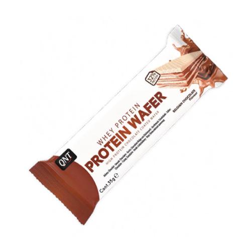 Углеводно-протеиновый батончик QNT Protein Wafer Bar 35 г Chocolate Углеводно-протеиновый батончик QNT Protein Wafer Bar 35 г Chocolate