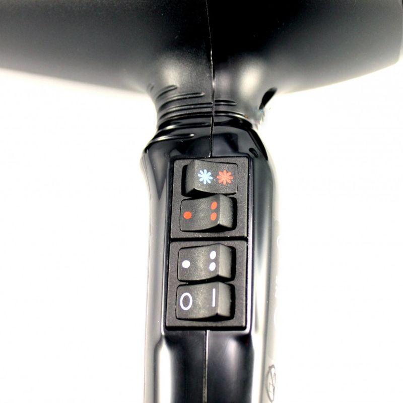 Фен Coifin Korto A2H з іонізацією 2200W Чорний (COIA2HBLK) - фото 2 Фен Coifin Korto A2H з іонізацією 2200W Чорний (COIA2HBLK) - фото 2