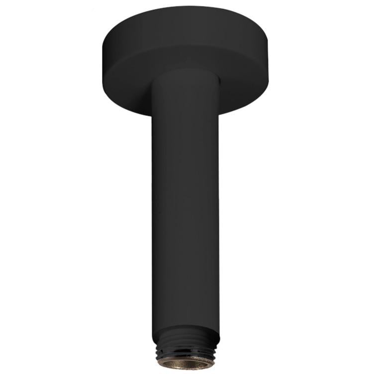 Кронштейн потолочный Paffoni для верхнего душа 120 мм ZSOF064NO Черный (157587)