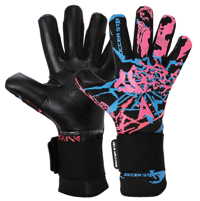 Рукавички воротарські професійні SOCCER STAR (VL-6020_Чорний-оранжевий_10) - фото 1 Рукавички воротарські професійні SOCCER STAR (VL-6020_Чорний-оранжевий_10) - фото 1