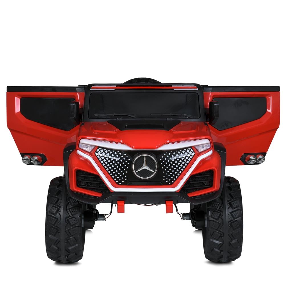 Дитячий електромобіль Bambi джип Mercedes M 5912EBLR Червоний - фото 3