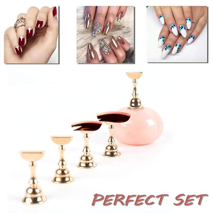 Стенд магнітний OITTO для навчання та демонстрації нейл-арту з 5 насадками Рожевий (13709850) - фото 4 Стенд магнітний OITTO для навчання та демонстрації нейл-арту з 5 насадками Рожевий (13709850) - фото 4