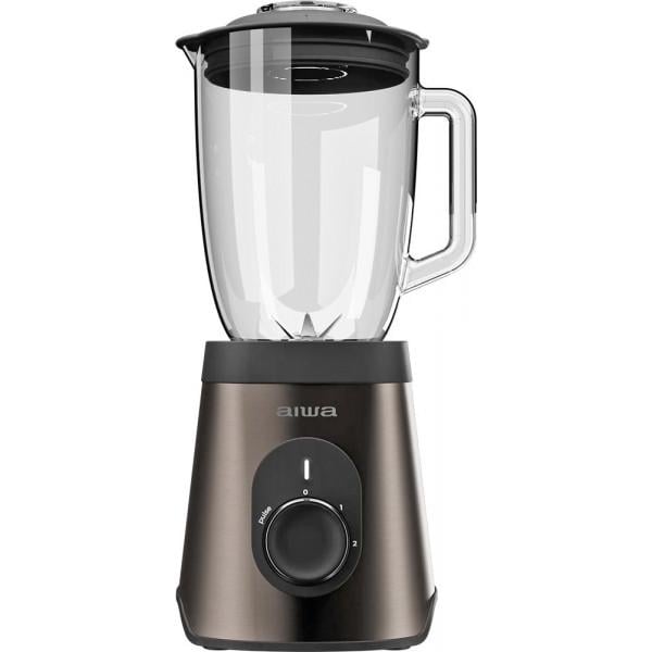 Блендер стаціонарний AIWA Saberu 1500 1500W 2 швидкості TURBO 800 мл Brown (ATB1500) Блендер стаціонарний AIWA Saberu 1500 1500W 2 швидкості TURBO 800 мл Brown (ATB1500)