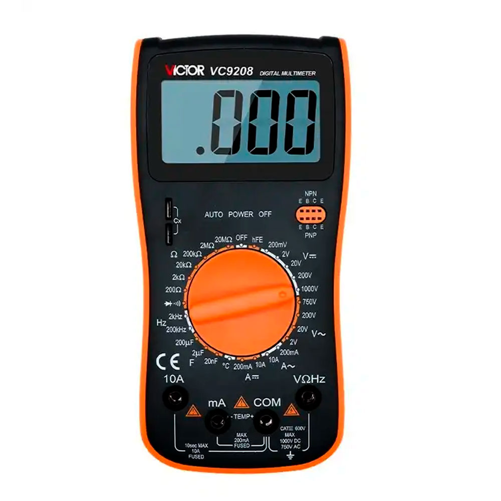 Мультиметр цифровий Victor VC9208 (34253)