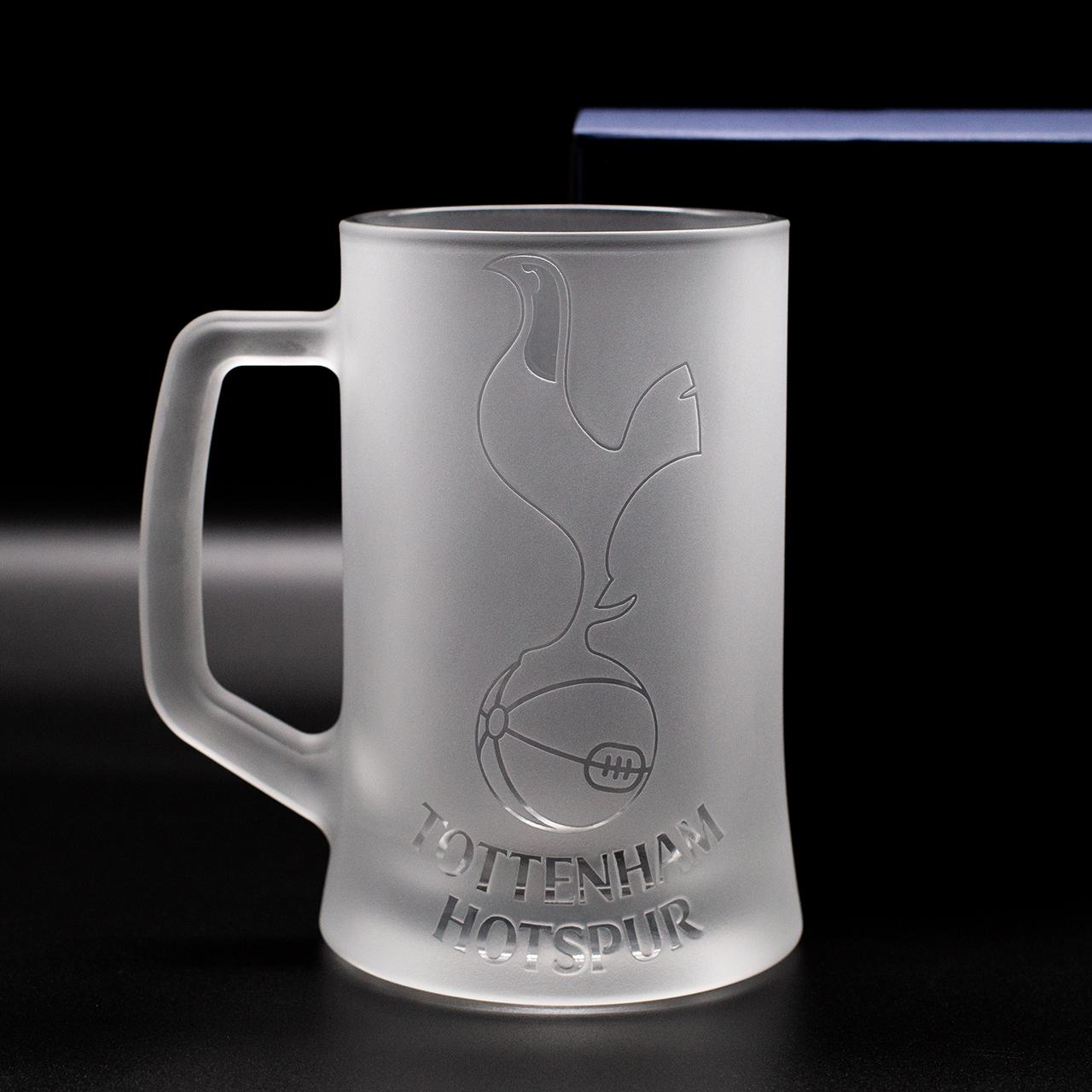 Пивной бокал с гравировкой VipDecor Tottenham Hotspur 670 мл (130)