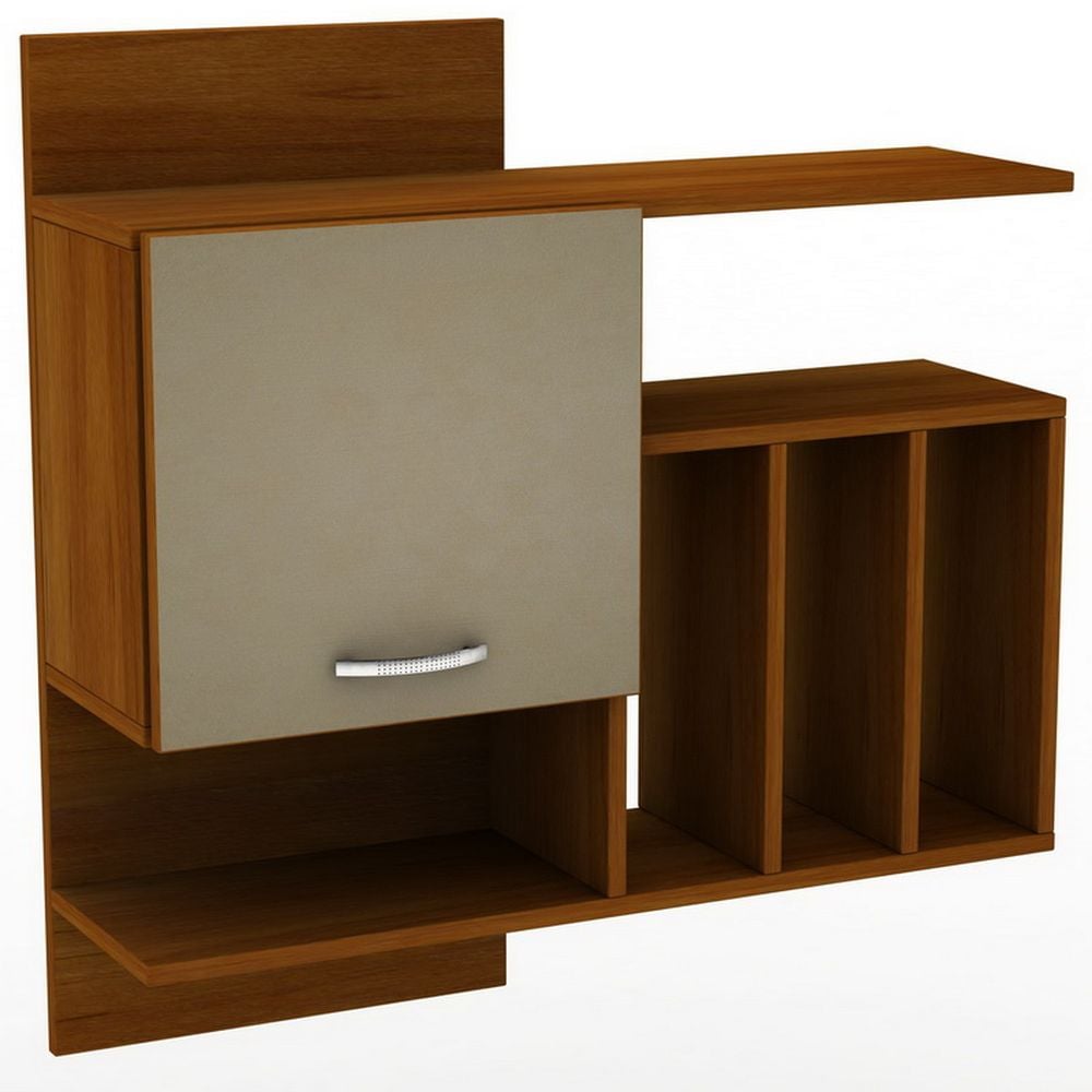 Полка навесная Тиса Мебель ПУ-5 Орех лесной (9001925)