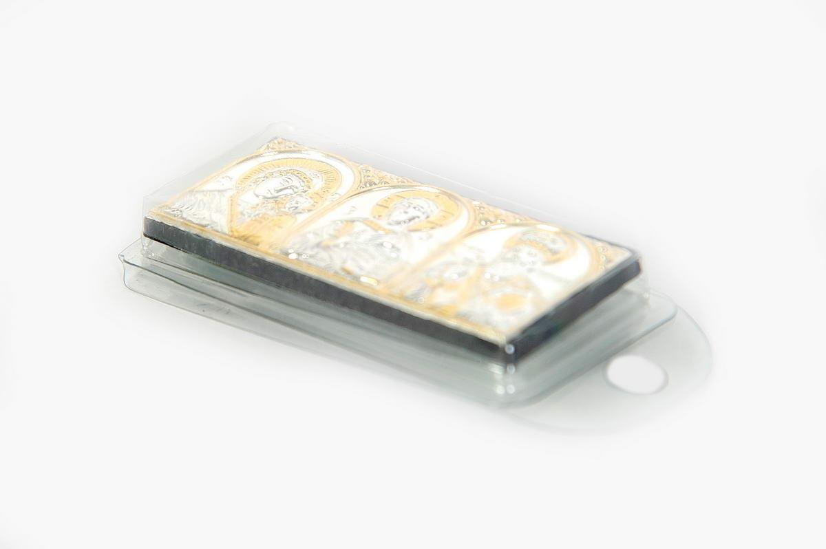 Ікона триптих автомобільна 3,4х7,7 см (EP0PBG/3M) - фото 2