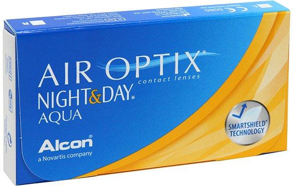 Контактные линзы Air Optix Night&Day Aqua 3 шт. (75004)