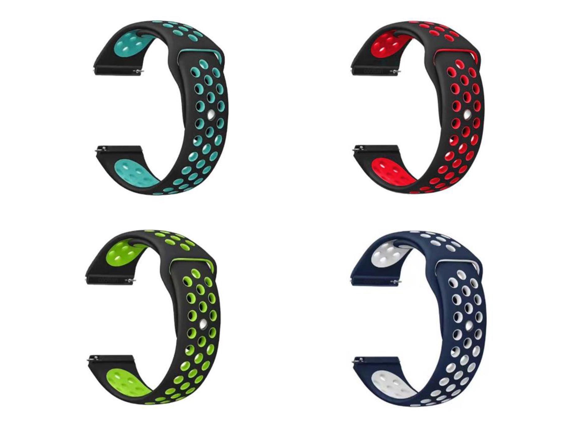 Набор ремешков Vents Style Becover для Huawei Watch GT/GT 2 46 мм/GT 2 Pro/GT Active/Honor Watch Magic 1/2/GS Pro/Dream Boy 4 цвета (706541)