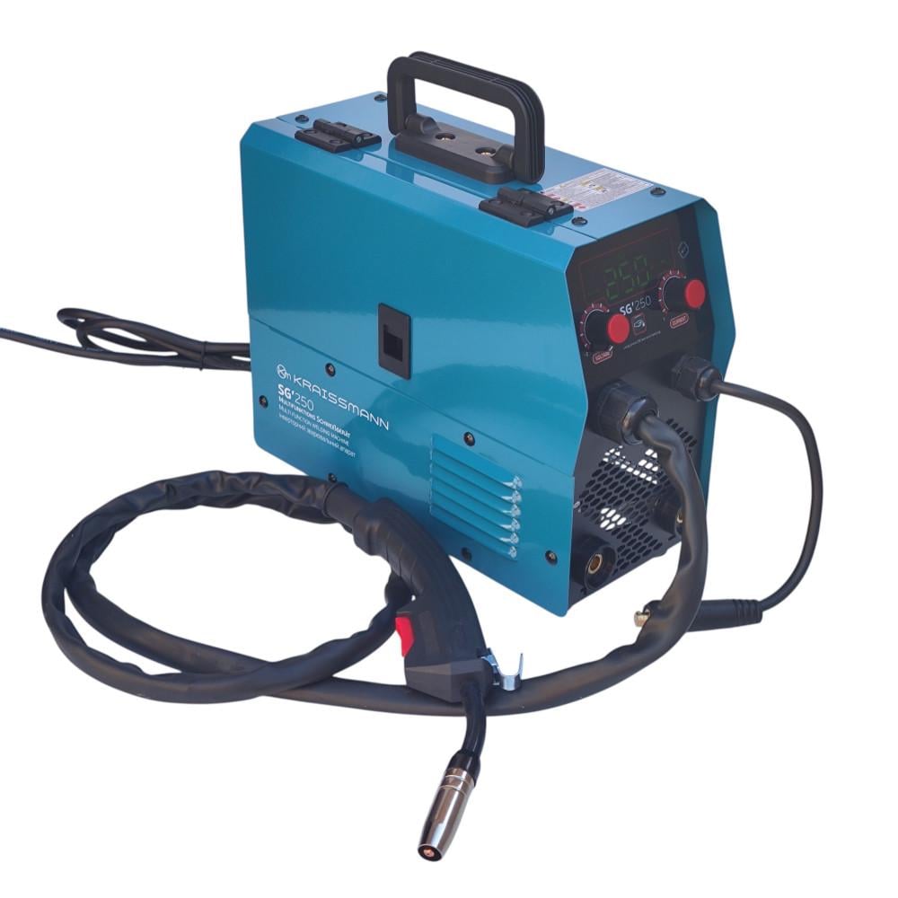 Сварочный полуавтомат KRAISSMANN SG'250 (MIG/MMA/TIG) - фото 5