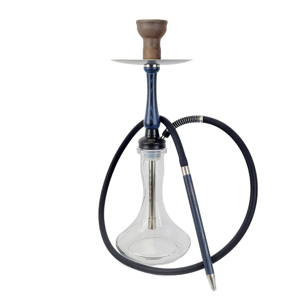 Кальян 2х2 Hookah Medium Blue Craft Clear