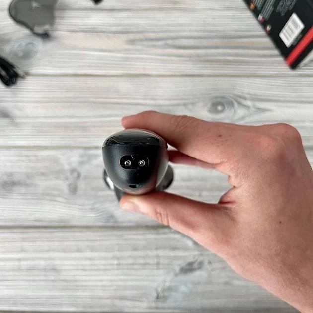 Електробритва Geemy GM 7720 black акумуляторна з плаваючими ножами Чорно-сріблястий - фото 10