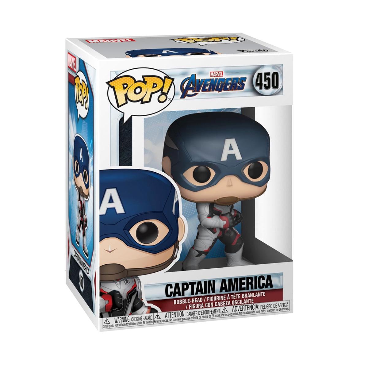 Детская игровая фигурка Funko POP Капитан Америка в белом костюме (36661) Детская игровая фигурка Funko POP Капитан Америка в белом костюме (36661)