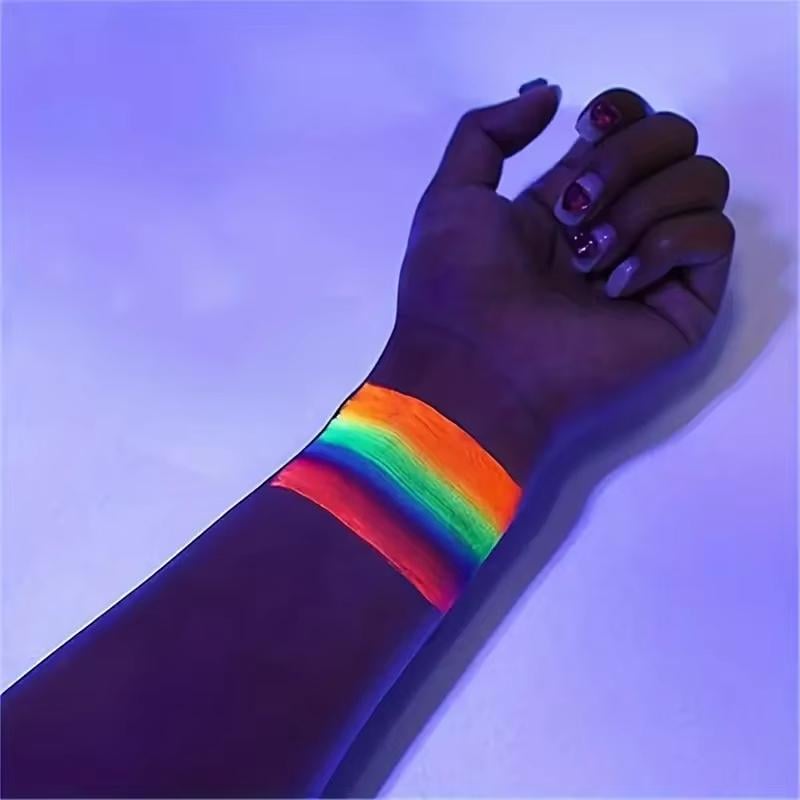 Аквагрим флуоресцентний Mekolor палітра райдужних кольорів (WN-6-MK-8601) - фото 5 Аквагрим флуоресцентний Mekolor палітра райдужних кольорів (WN-6-MK-8601) - фото 5