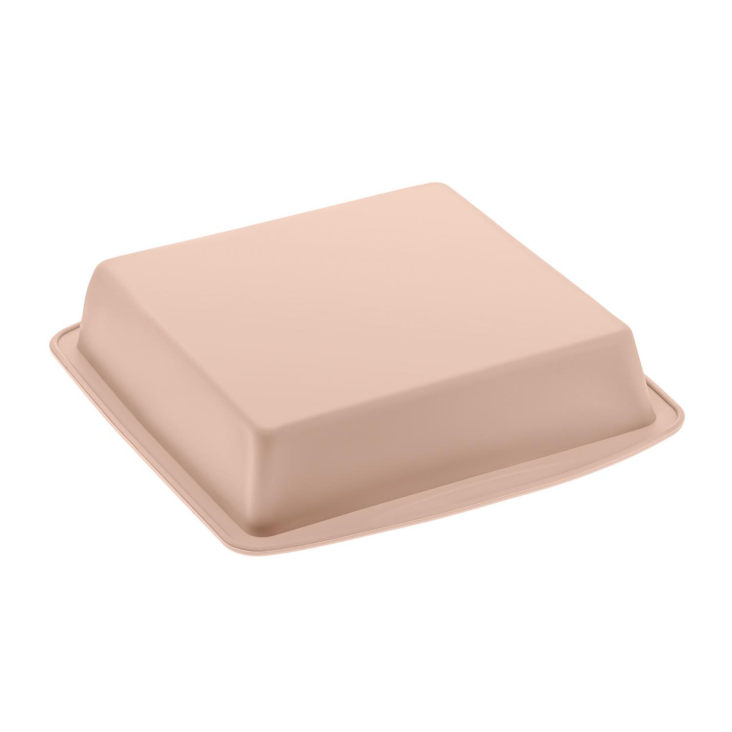 Форма для випікання 24,5x26,5 см Бежевий (87450) - фото 4 Форма для випікання 24,5x26,5 см Бежевий (87450) - фото 4