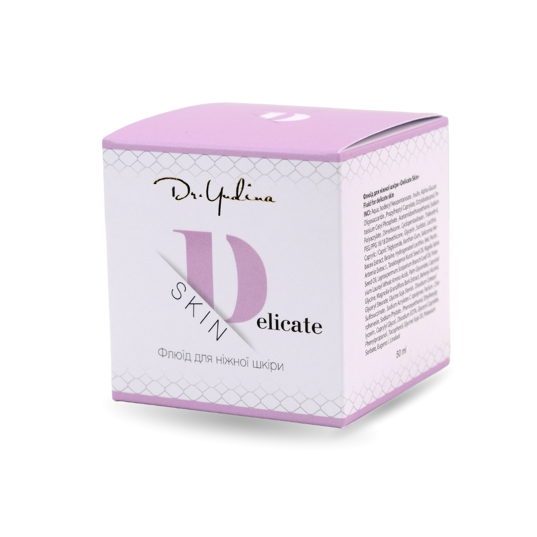 Флюид для нежной кожи лица Dr.Yudina Delicate Skin деликатный уход/увлажнение и успокоение 50 мл