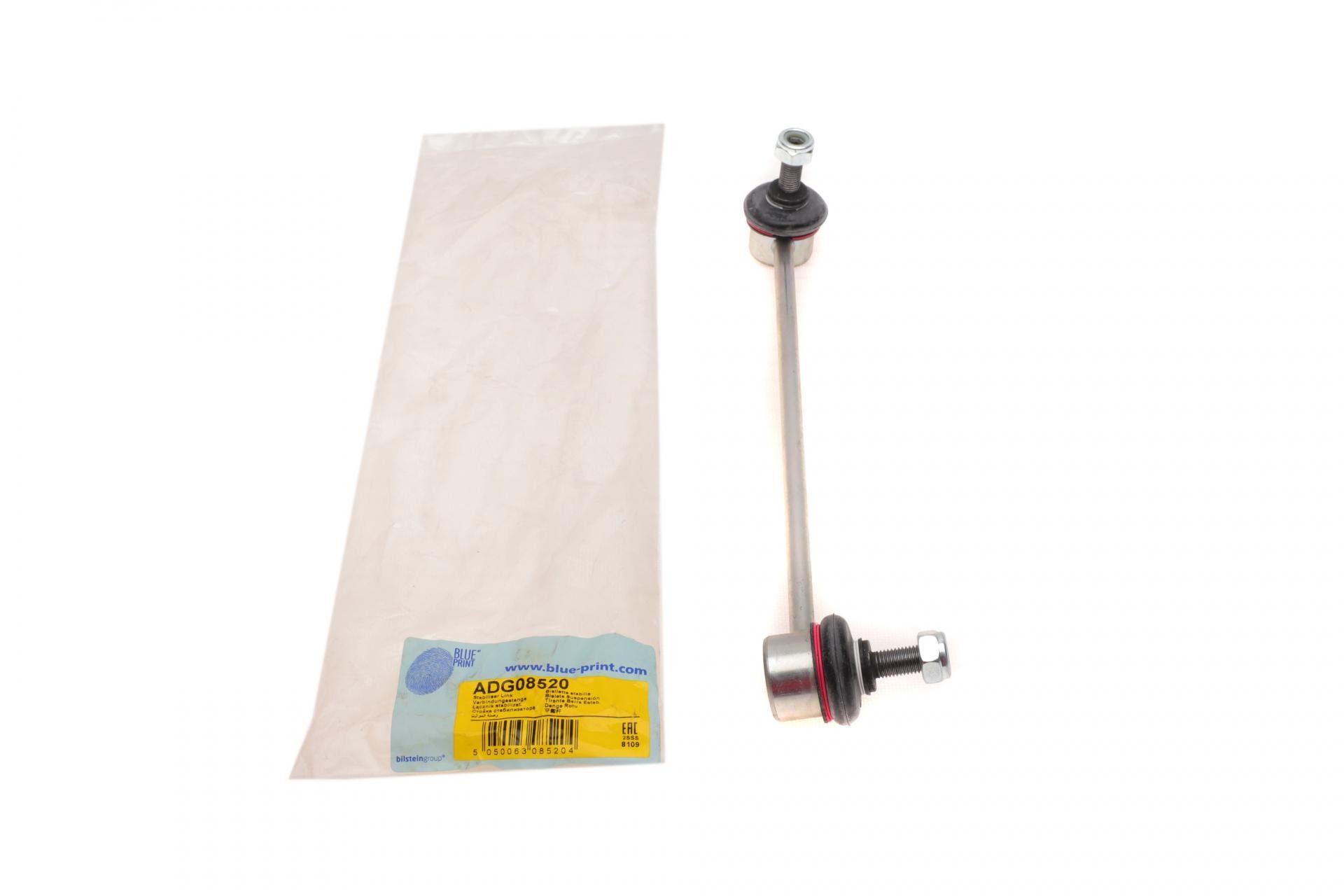 Тяга стабилизатора переднего BLUE PRINT R Hyundai Coupe 01-09 05- L 316 мм (ADG08520)