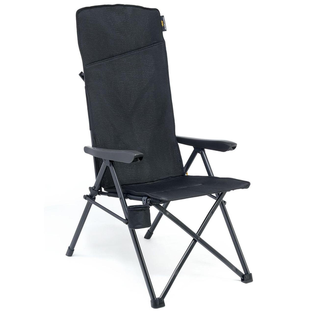 Кресло раскладное кемпинговое с высокой спинкой Uquip Justy XL (26349049)