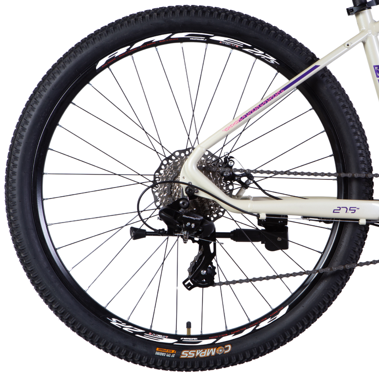 Велосипед Formula THOR DD CS AL 27,5" 16" 2025 Бело-розовый - фото 3 Велосипед Formula THOR DD CS AL 27,5" 16" 2025 Бело-розовый - фото 3