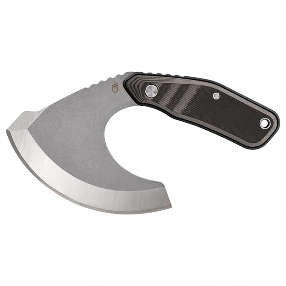 Ніж мисливський туристичний Gerber Downwind Ulu 16,3 см Black (1059842)