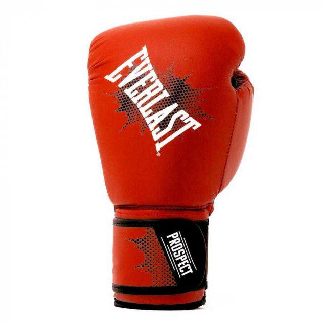 Боксерские перчатки Everlast Prospect Gloves 8 унций Черный/Красный (820260-70-4) - фото 5