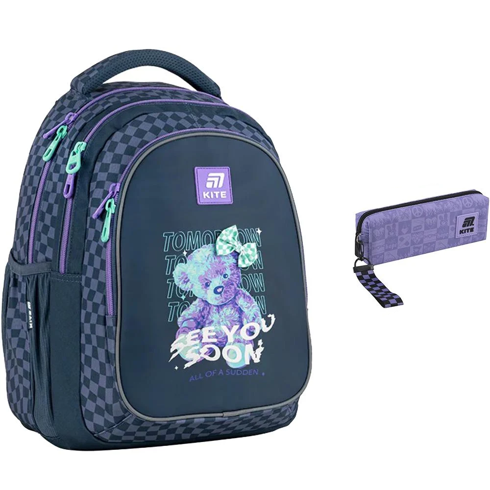 Школьный рюкзак KITE Education teens 20,5 л (K25-8001M-3) - фото 1