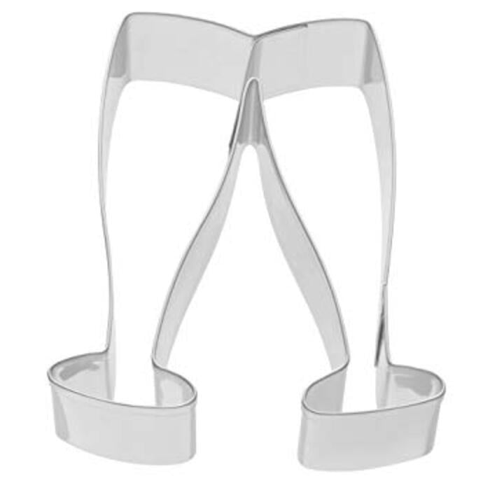 Форма для печенья Kaiser All Season Cookie Cutters Бокалы нержавеющая сталь (33972315)