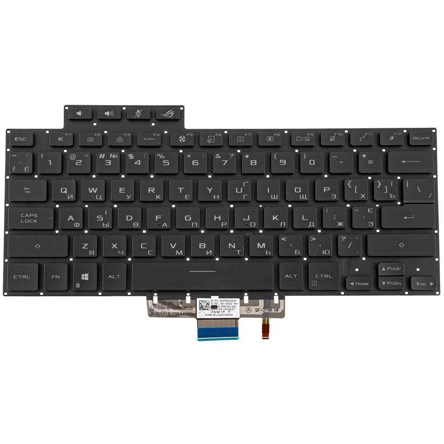 Клавиатура для ноутбука Asus GA503 series ukr без фрейма/подсветки клавиш Black (169477)