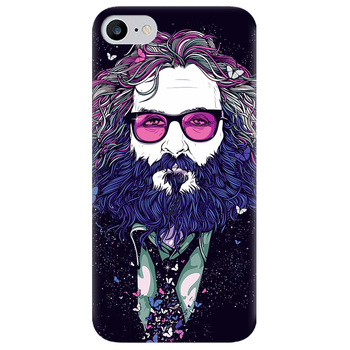 Силиконовый чехол Zorrov для Apple iPhone SE 2020 - Blue Beard (14090040078087414)