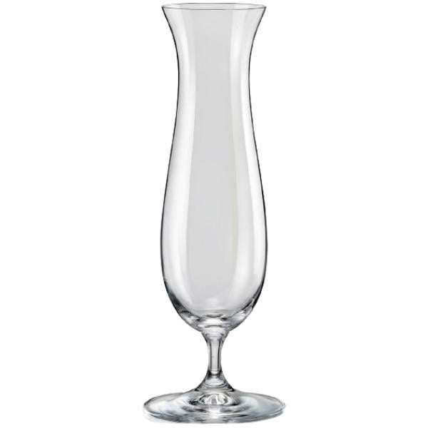 Ваза скляна BOHEMIA Crystal Lucie 23 см Прозорий (B85A15)