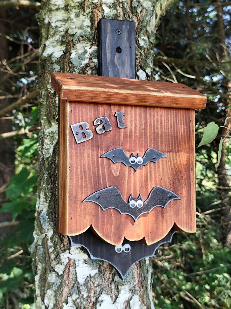 Дом для летучих мышей Сибелла подвесной 30х20х6,5 см Коричневый - фото 8 Дом для летучих мышей Сибелла подвесной 30х20х6,5 см Коричневый - фото 8