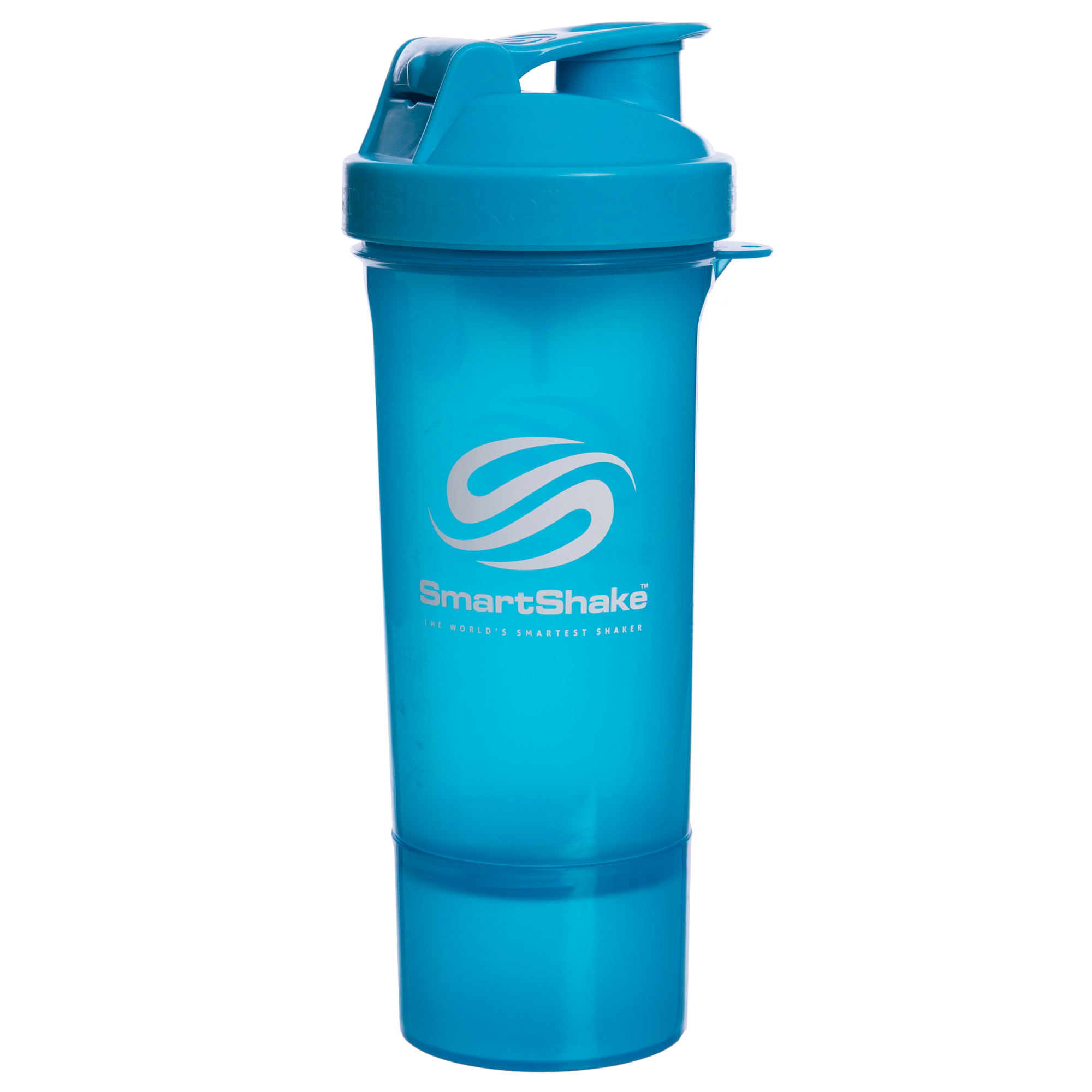 Шейкер Smart Shaker Slim 2-х камерний Блакитний