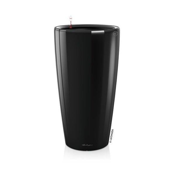 Вазон Lechuza Рондо Премиум 40 без гидросистеми с автополивом Черный (15769)