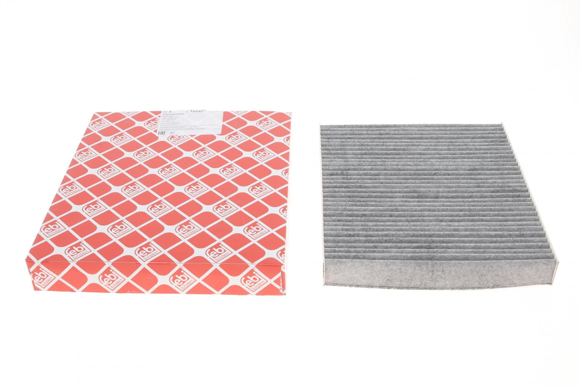 Фильтр салона FEBI BILSTEIN для Skoda Fabia/Roomster/VW Polo 99-10 угольный (19592)