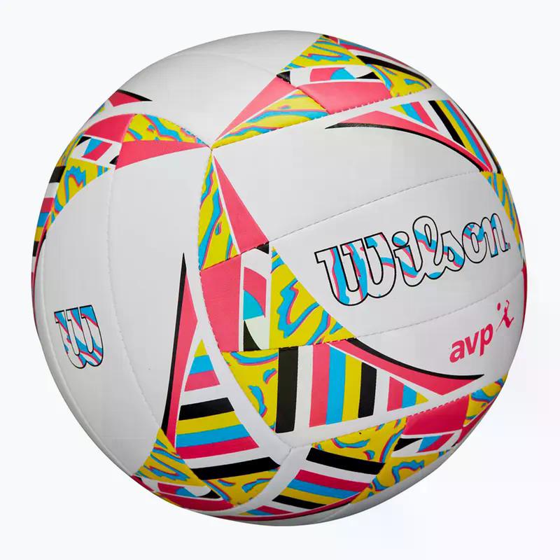 Мяч волейбольный Wilson AVP MOVEMENT VB NEW OF White/Pink/Yellow (WV4008001XBOF)