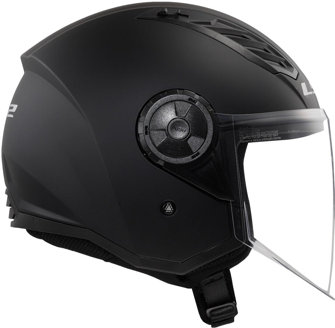 ᐉ Мотошолом LS2 OF616 Airflow 2 Solid XL Matt Black (29691
