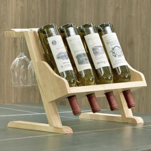 Полка для вина настольная Меланит Бланже (Впс-005701)