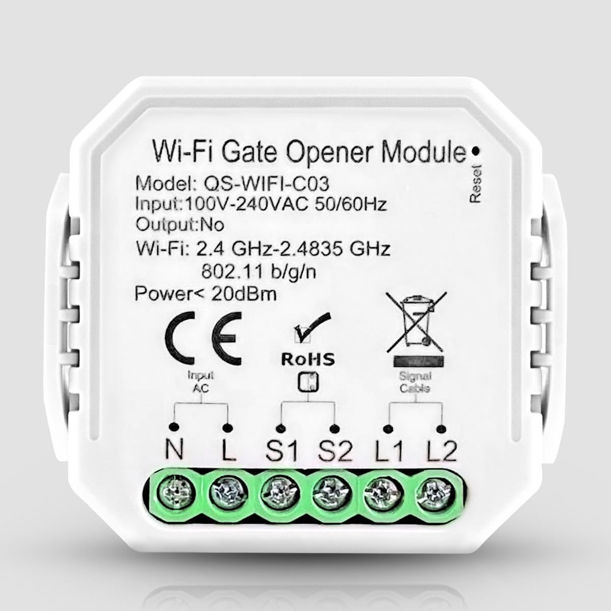 Реле для управления гаражными воротами Wi-Fi Tuya Smart (WH00536)