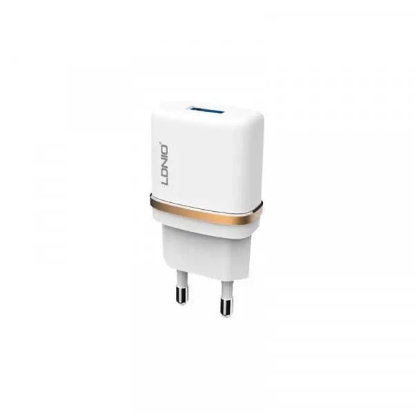 Пристрій мережевий зарядний LDNIO DL-AC50 Travel charger 1 USB 1 A/Lightning White