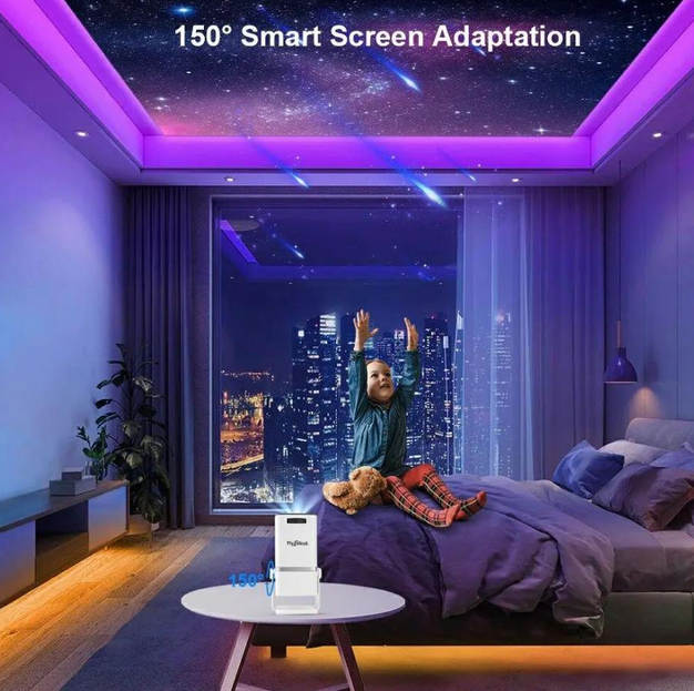 Проєктор портативний ThundeaL 4K Full HD TD80W Android Wifi 6 - фото 8 Проєктор портативний ThundeaL 4K Full HD TD80W Android Wifi 6 - фото 8