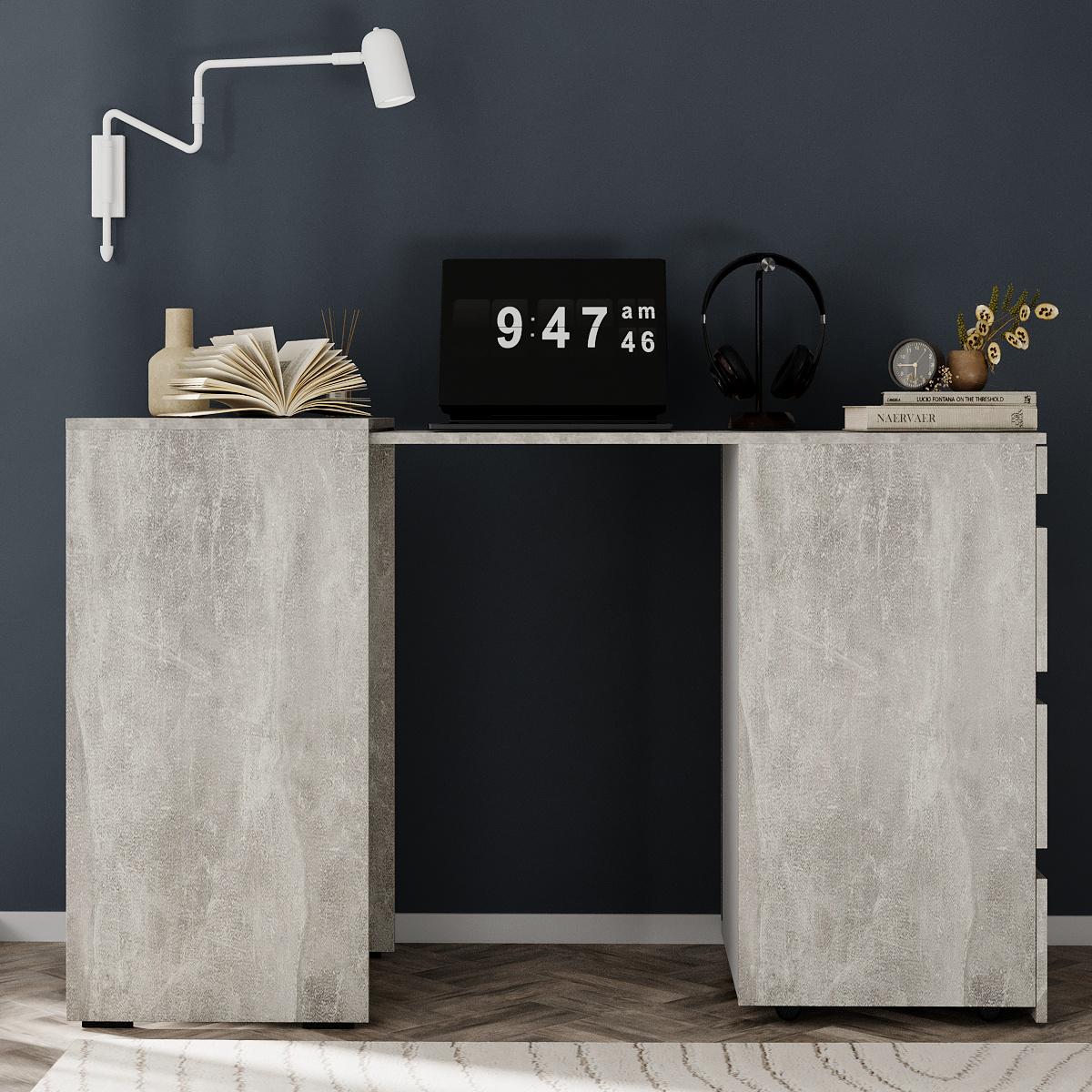 Стіл комод трансформер Molli 1400x450x756 Ательє світлий (GATB01050500000) - фото 3