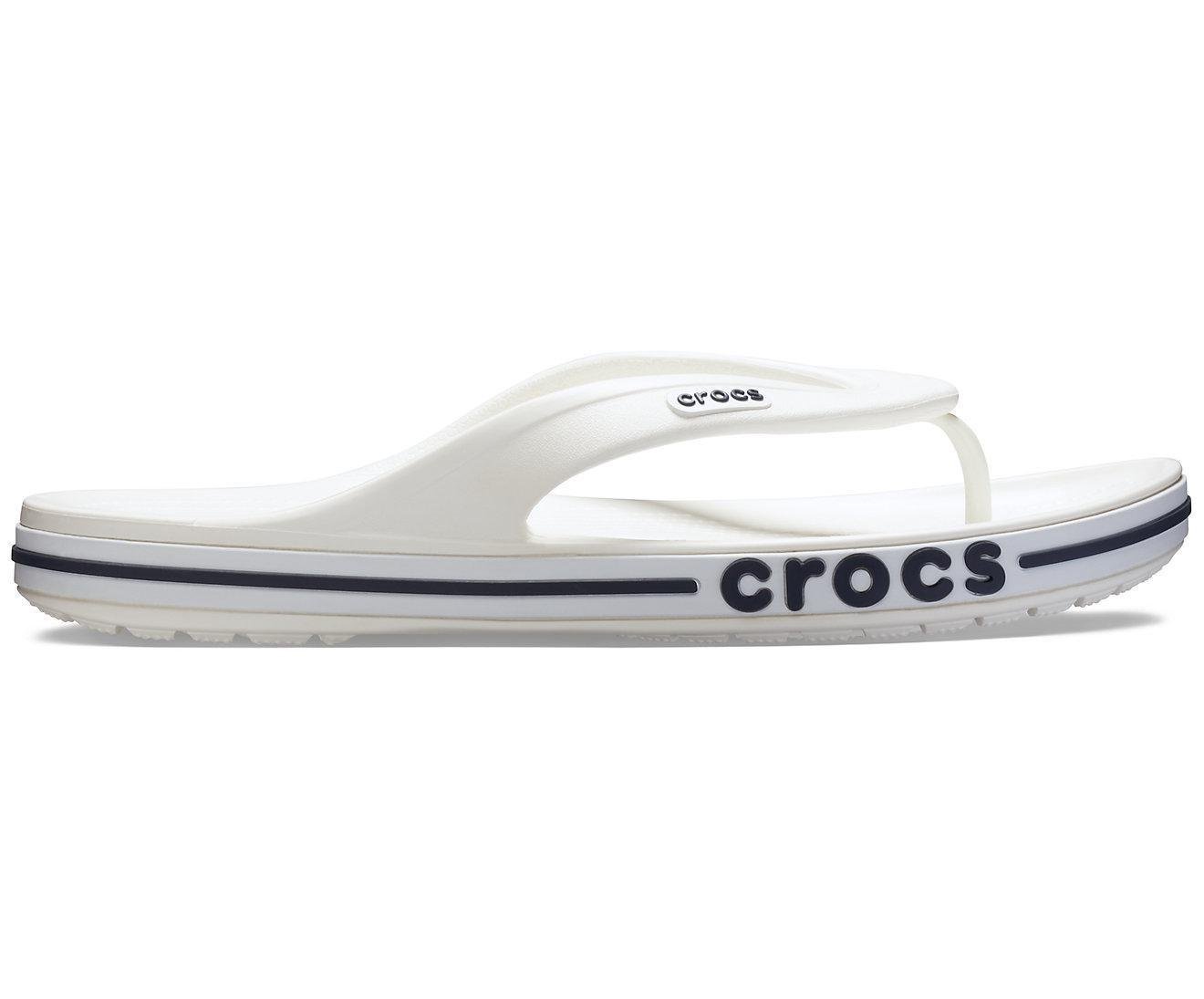 В'єтнамки Crocs Bayaband Flip M8W10 р. 40 26 см White (205393-M) - фото 1