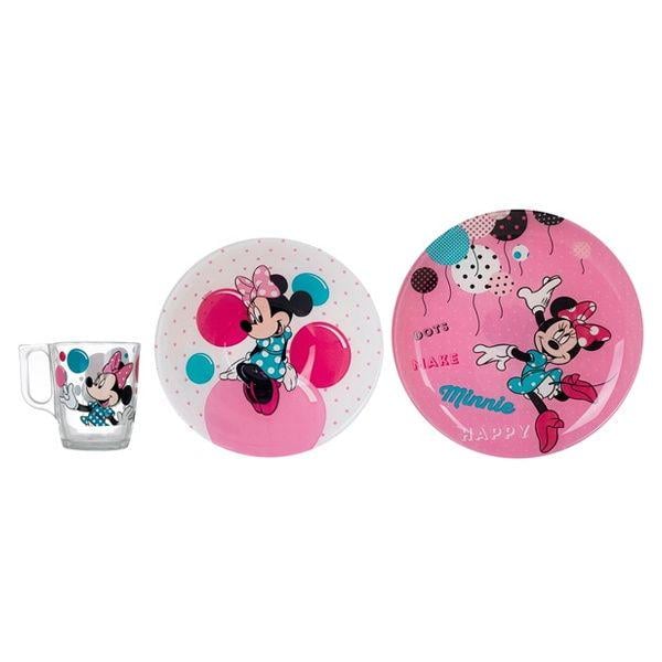 Набор детской посуды Luminarc Disney Minnie 3 пр. (N5279)