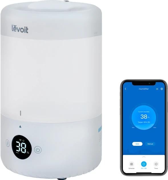 Зволожувач повітря Levoit Smart Humidifier Dual 200S (HEAPHULVSEU0035) - фото 2 Зволожувач повітря Levoit Smart Humidifier Dual 200S (HEAPHULVSEU0035) - фото 2