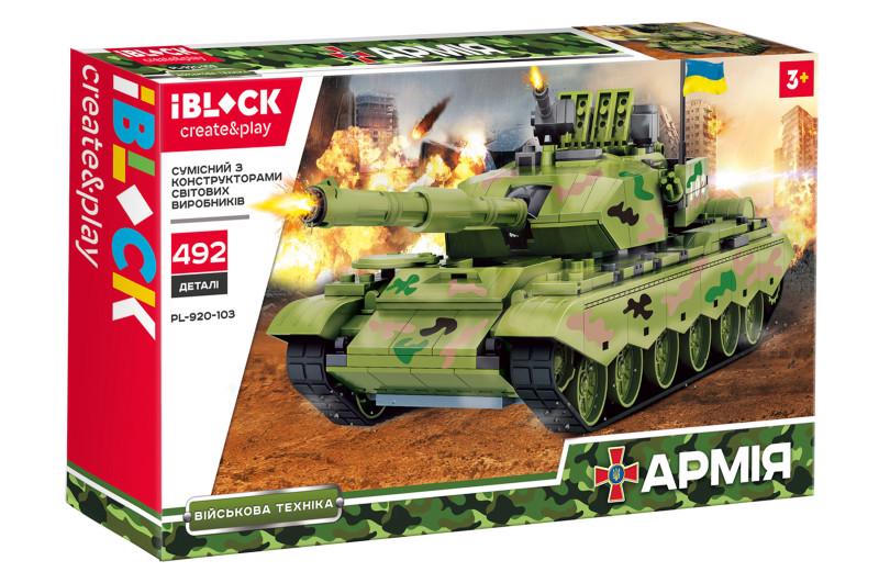 Конструктор танк Iblock PL-920-103 (8885022)